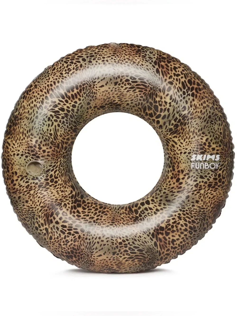 Skims x Funboy Embossed Tube Float In Cheetah Skin Print